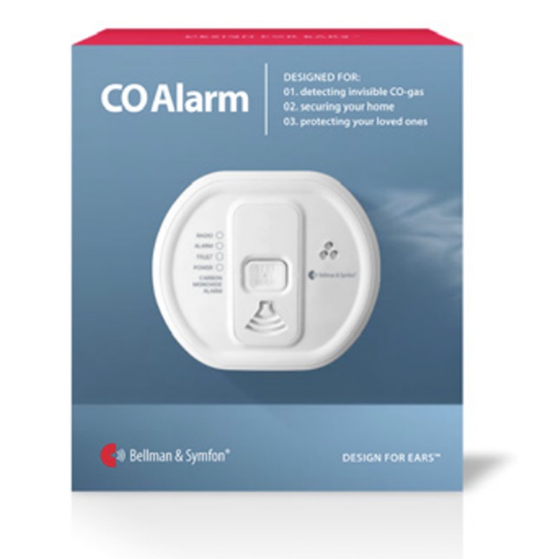 Fire Angel Wi-Safe2 Wireless Interlink Carbon Monoxide Alarm for the Hard  of Hearing W2CO10XT 